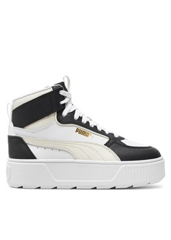 Sneakersy Puma Karmen Rebelle Mid Jr 388729 08 Czarny ze sklepu eobuwie.pl w kategorii Buty sportowe dziecięce - zdjęcie 182075474