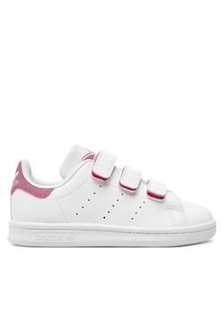 Sneakersy adidas Stan Smith Cf C IE9135 Biały ze sklepu eobuwie.pl w kategorii Buty sportowe dziecięce - zdjęcie 182075772