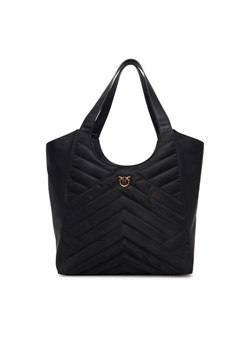 Torebka PINKO Tote Bag Puzzle 104536 A1EU Z99Q Czarny ze sklepu eobuwie.pl w kategorii Torby Shopper bag - zdjęcie 182075831