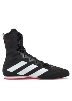 Buty bokserskie adidas Box Hog 4 IH2730 Czarny ze sklepu eobuwie.pl w kategorii Buty sportowe męskie - zdjęcie 182075851