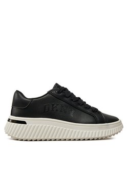 Sneakersy DKNY Larissa K4403232 Czarny ze sklepu eobuwie.pl w kategorii Buty sportowe damskie - zdjęcie 182075941