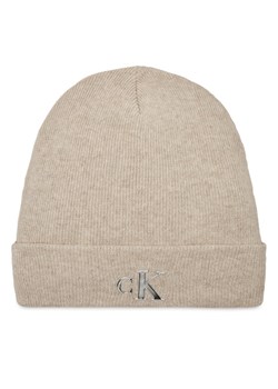 Czapka Calvin Klein Jeans Minimal Monogram Beanie K60K611542 Szary - id: 8720109149432 - marki Calvin Klein - 182075991 Czapka Calvin Klein Jeans Minimal Monogram Beanie K60K611542 Szary ze sklepu eobuwie.pl w kategorii Czapki zimowe damskie - zdjęcie 182075991