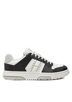 Sneakersy Tommy Jeans The Brooklyn Leather EM0EM01429 Czarny ze sklepu eobuwie.pl w kategorii Buty sportowe męskie - zdjęcie 182076132