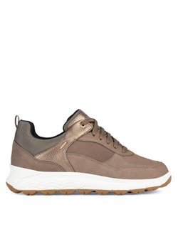 Sneakersy Geox D Spherica 4x4 B Abx D3626D 0767B C6W9H Beżowy ze sklepu eobuwie.pl w kategorii Buty sportowe damskie - zdjęcie 182076190