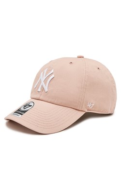 Czapka z daszkiem 47 Brand Mlb New York Yankees '47 Clean Up W/ No Loop Label B-NLRGW17GWS-DVA Pomarańczowy ze sklepu eobuwie.pl w kategorii Czapki z daszkiem męskie - zdjęcie 182076281