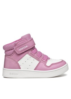 Sneakersy Geox B Eclyper Girl B465MA 05402 C8241 S Różowy ze sklepu eobuwie.pl w kategorii Buty sportowe dziecięce - zdjęcie 182076411