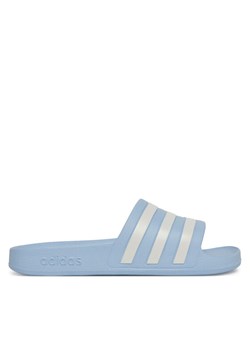 Klapki adidas adilette IE8919 Błękitny ze sklepu eobuwie.pl w kategorii Klapki damskie - zdjęcie 182076444
