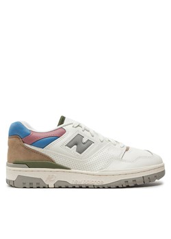 Sneakersy New Balance BB550PGA Écru ze sklepu eobuwie.pl w kategorii Buty sportowe męskie - zdjęcie 182076501