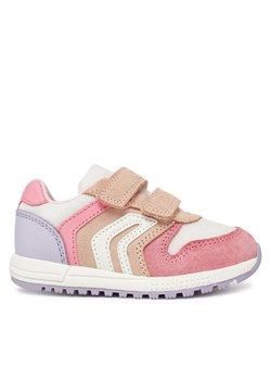 Sneakersy Geox B Alben B453ZA 02214 C8W1Z S Różowy ze sklepu eobuwie.pl w kategorii Buty sportowe dziecięce - zdjęcie 182076522