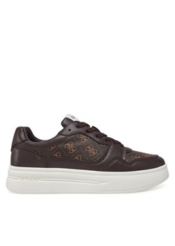 Sneakersy Guess FMJWII LEA12 Brązowy ze sklepu eobuwie.pl w kategorii Buty sportowe męskie - zdjęcie 182076634