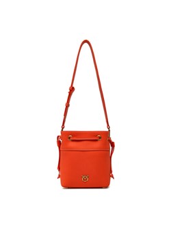 Torebka PINKO SECCHIELLO MINI 104303 A29Q L84Q Czerwony ze sklepu eobuwie.pl w kategorii Torebki worki - zdjęcie 182076720