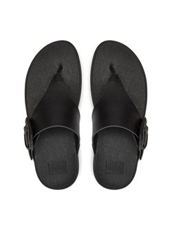 Japonki FitFlop Lulu HG9 Czarny ze sklepu eobuwie.pl w kategorii Klapki damskie - zdjęcie 182076781