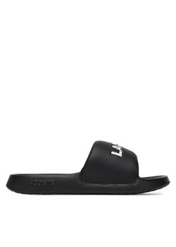 Klapki Lacoste 7-49CMA0022 Czarny ze sklepu eobuwie.pl w kategorii Klapki męskie - zdjęcie 182076892