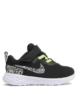 Sneakersy Nike Revolution 6 Nn Jp DV3183 001 Czarny ze sklepu eobuwie.pl w kategorii Buty sportowe dziecięce - zdjęcie 182077053