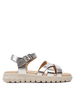 Sandały Geox J Sandal Soleima Gir J45GSA 000CF C1007 M Srebrny - id: 0000303477950 - marki Geox - 182077141 Sandały Geox J Sandal Soleima Gir J45GSA 000CF C1007 M Srebrny ze sklepu eobuwie.pl w kategorii Sandały dziecięce - zdjęcie 182077141