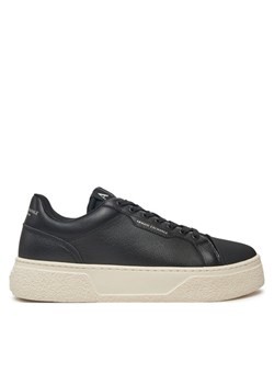 Sneakersy Armani Exchange XUX236 XV906 K00 Czarny ze sklepu eobuwie.pl w kategorii Buty sportowe męskie - zdjęcie 182077210