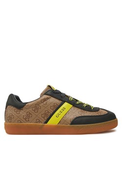 Sneakersy Guess FMPNII ELE12 Brązowy ze sklepu eobuwie.pl w kategorii Buty sportowe męskie - zdjęcie 182077233