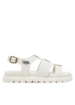 Sandały Karl Lagerfeld Kids Z30372 S Écru ze sklepu eobuwie.pl w kategorii Sandały dziecięce - zdjęcie 182077383