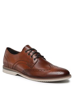 Półbuty Lasocki For Men SYRIUSZ-02 MI08 Brązowy ze sklepu eobuwie.pl w kategorii Buty eleganckie męskie - zdjęcie 182077484
