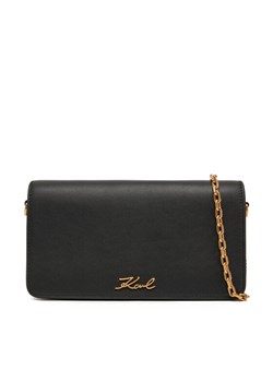 Torebka KARL LAGERFELD A1W32107 Czarny ze sklepu eobuwie.pl w kategorii Kopertówki - zdjęcie 182077534