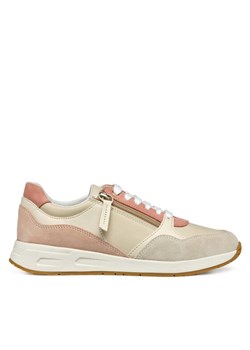 Sneakersy Geox D Bulmya D36NQB 01122 C1SH6 Beżowy ze sklepu eobuwie.pl w kategorii Buty sportowe damskie - zdjęcie 182077601