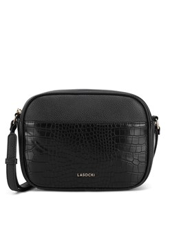 Torba Lasocki LSK-B-015-06 Czarny ze sklepu eobuwie.pl w kategorii Listonoszki - zdjęcie 182077640
