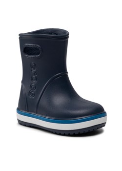 Kalosze Crocs Crocband Rain Boot K 205827 Granatowy ze sklepu eobuwie.pl w kategorii Kalosze dziecięce - zdjęcie 182078072