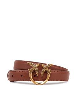 Pasek Damski PINKO Love Berry H2 Belt PE 25 PLT01 100143 A0F1 Brązowy ze sklepu eobuwie.pl w kategorii Paski damskie - zdjęcie 182078164