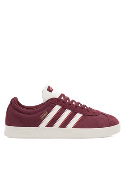Sneakersy adidas VL COURT IF7555 Bordowy ze sklepu eobuwie.pl w kategorii Buty sportowe męskie - zdjęcie 182078222