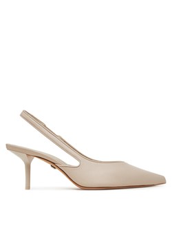 Sandały Max Mara 2514521052600 Szary ze sklepu eobuwie.pl w kategorii Czółenka - zdjęcie 182078284