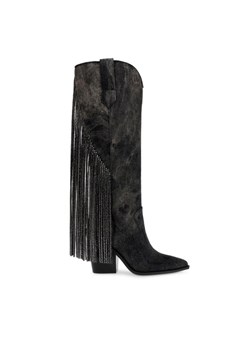 Kowbojki Steve Madden Bravados Boot SM11002945-04004-024 Czarny ze sklepu eobuwie.pl w kategorii Kozaki damskie - zdjęcie 182078400
