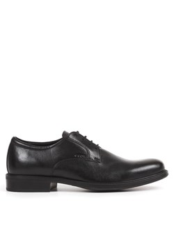 Półbuty Geox U Carnaby D U52W1D 00043 C9999 Czarny ze sklepu eobuwie.pl w kategorii Buty eleganckie męskie - zdjęcie 182078640