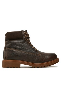 Trapery Lumberjack River Green SME6901-001-B75 Brązowy ze sklepu eobuwie.pl w kategorii Buty zimowe męskie - zdjęcie 182078713