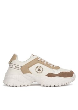 Sneakersy Beverly Hills Polo Club WFA3160-1 Beżowy ze sklepu eobuwie.pl w kategorii Buty sportowe damskie - zdjęcie 182078782