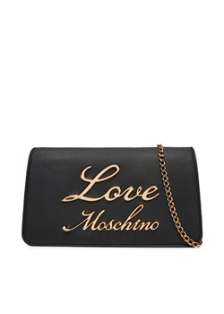 Torebka LOVE MOSCHINO JC4318PP0LKK0000 Czarny ze sklepu eobuwie.pl w kategorii Kopertówki - zdjęcie 182078792