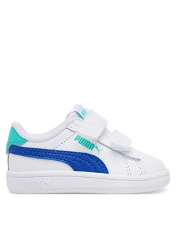 Sneakersy Puma Smash 3.0 L V Inf 392034 18 Biały ze sklepu eobuwie.pl w kategorii Buty sportowe dziecięce - zdjęcie 182078862