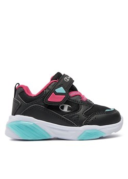 Sneakersy Champion Wave G Td Low Cut Shoe S32781-CHA-KK006 Czarny ze sklepu eobuwie.pl w kategorii Buty sportowe dziecięce - zdjęcie 182078961