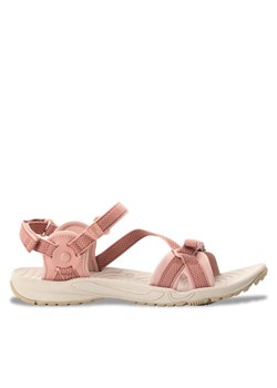 Sandały Jack Wolfskin Lakewood Ride Sandal W 4019041 Różowy ze sklepu eobuwie.pl w kategorii Sandały damskie - zdjęcie 182079092