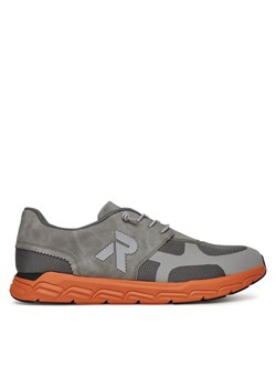 Sneakersy Rieker 09100-45 Szary ze sklepu eobuwie.pl w kategorii Buty sportowe męskie - zdjęcie 182079161