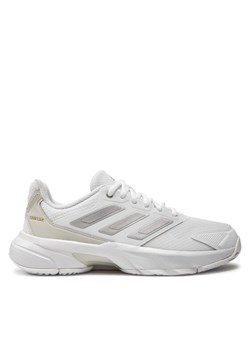 Buty do tenisa adidas CourtJam Control 3 Tennis ID2457 Biały ze sklepu eobuwie.pl w kategorii Buty sportowe damskie - zdjęcie 182079312