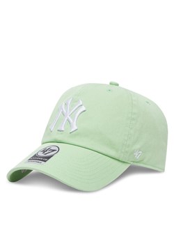 Czapka z daszkiem 47 Brand MLB New York Yankees '47 CLEAN UP B-RGW17GWS Zielony ze sklepu eobuwie.pl w kategorii Czapki z daszkiem męskie - zdjęcie 182079344
