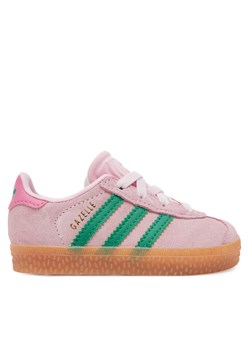 Sneakersy adidas Gazelle Comfort Closure JP7138 Różowy ze sklepu eobuwie.pl w kategorii Buty sportowe dziecięce - zdjęcie 182079513
