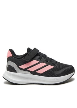 Sneakersy adidas Runfalcon 5 IE8580 Czarny ze sklepu eobuwie.pl w kategorii Buty sportowe dziecięce - zdjęcie 182079742