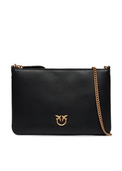 Torebka Pinko Flat Classic PE 23 PCPL 100455 A0F1 Czarny ze sklepu eobuwie.pl w kategorii Kopertówki - zdjęcie 182079750