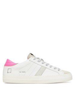 Sneakersy D.A.T.E. Hill Low W421-HL-VC Biały ze sklepu eobuwie.pl w kategorii Buty sportowe damskie - zdjęcie 182079772