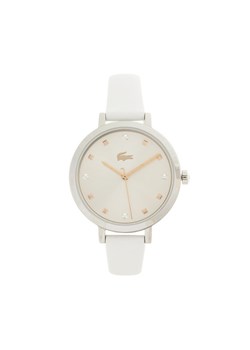 Zegarek Lacoste Riga 2001366 Biały ze sklepu eobuwie.pl w kategorii Zegarki - zdjęcie 182079800