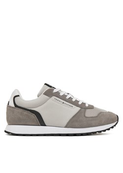 Sneakersy Tommy Hilfiger New Runner Eva Mix FM0FM05465 Szary ze sklepu eobuwie.pl w kategorii Buty sportowe męskie - zdjęcie 182079872