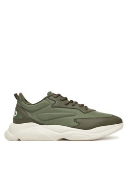 Sneakersy HUGO Leon 50536960 Zielony ze sklepu eobuwie.pl w kategorii Buty sportowe męskie - zdjęcie 182080063