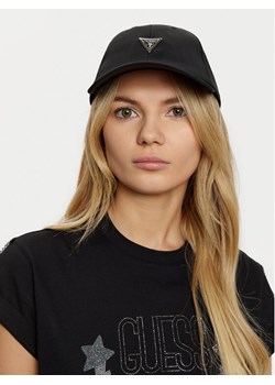 Czapka z daszkiem Guess W4BZ36 WGJP2 Czarny ze sklepu eobuwie.pl w kategorii Czapki z daszkiem damskie - zdjęcie 182080181
