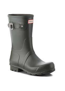 Kalosze Hunter Original Short MFS9000RMA Zielony ze sklepu eobuwie.pl w kategorii Kalosze damskie - zdjęcie 182080241